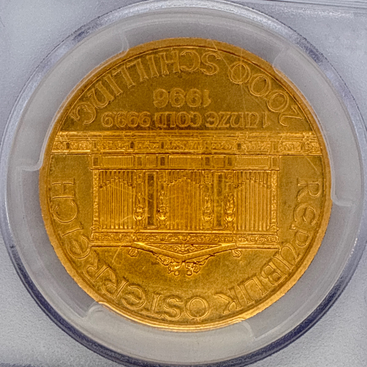 1996 2000 Schilling Austria Vienna Phil MS64 PCGS Graded
