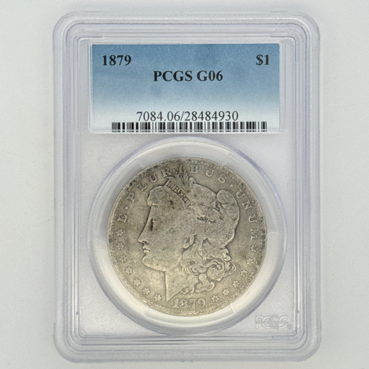 1879 Morgan Silver Dollar G6 PCGS Graded