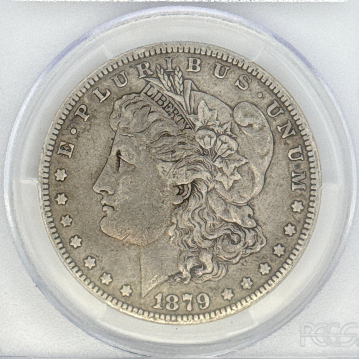 1879 Morgan Silver Dollar VF30 PCGS Graded