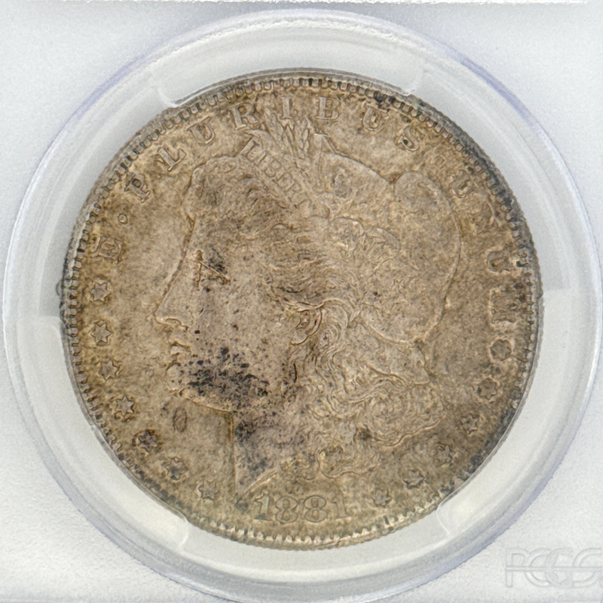 1881-S Morgan Silver Dollar AU53 PCGS Graded