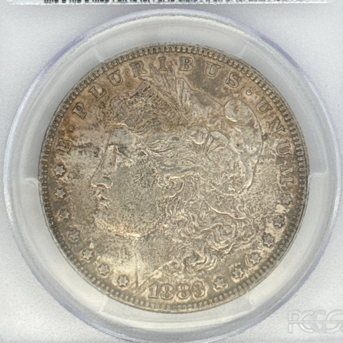 1883 Morgan Silver Dollar AU55 PCGS Graded