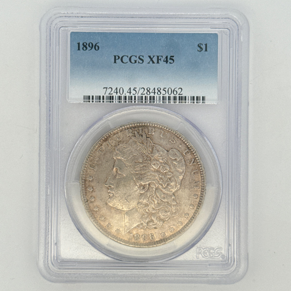 1896 Morgan Silver Dollar XF45 PCGS Graded