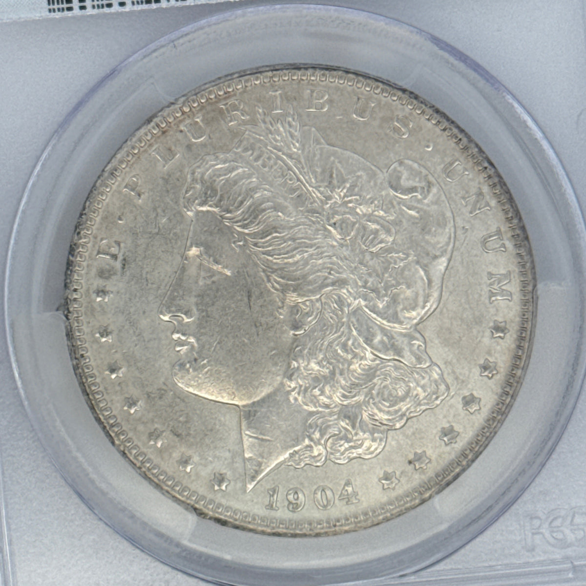1904 Morgan Silver Dollar AU53 PCGS Graded