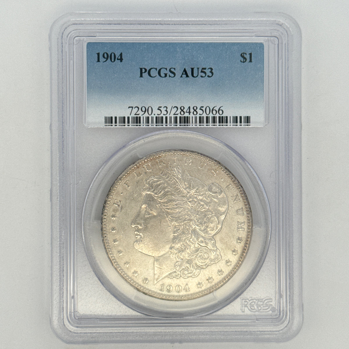 1904 Morgan Silver Dollar AU53 PCGS Graded