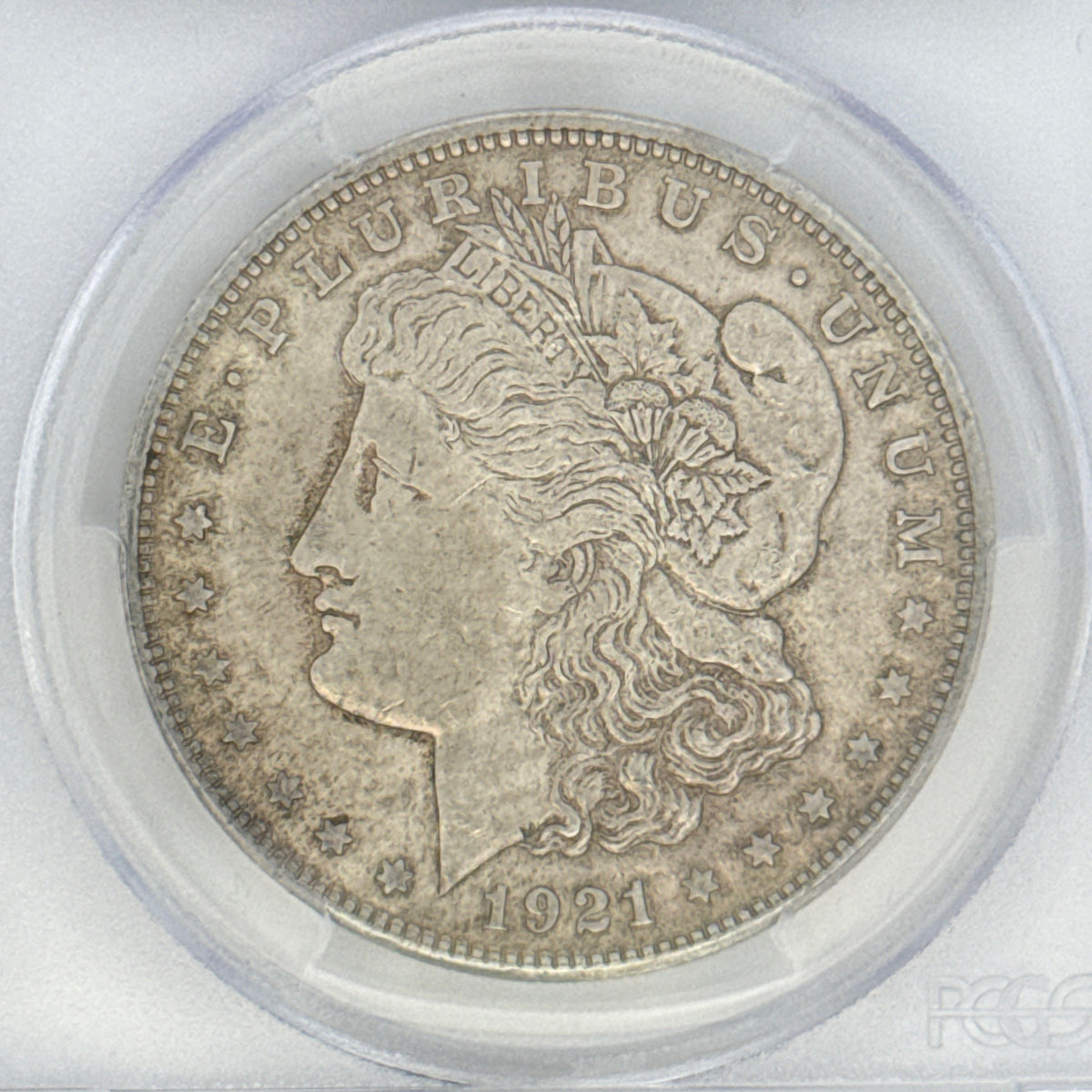 1921 Morgan Silver Dollar AU58 PCGS Graded