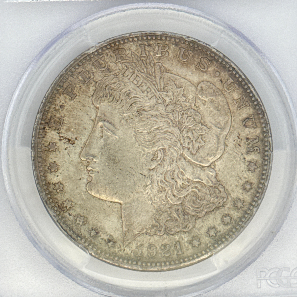 1921-D Morgan Silver Dollar AU55 PCGS Graded