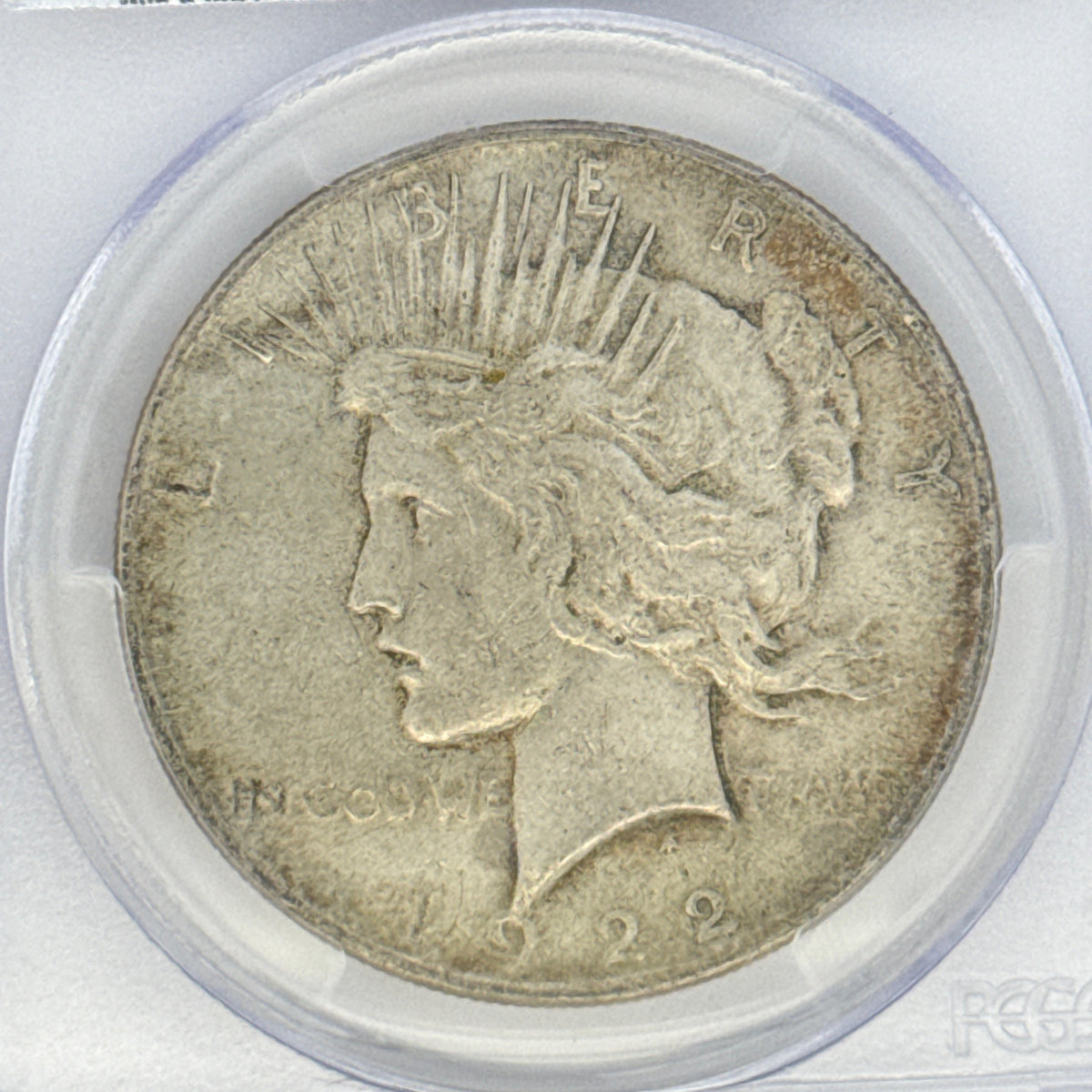 1922 Peace Silver Dollar XF40 PCGS Graded