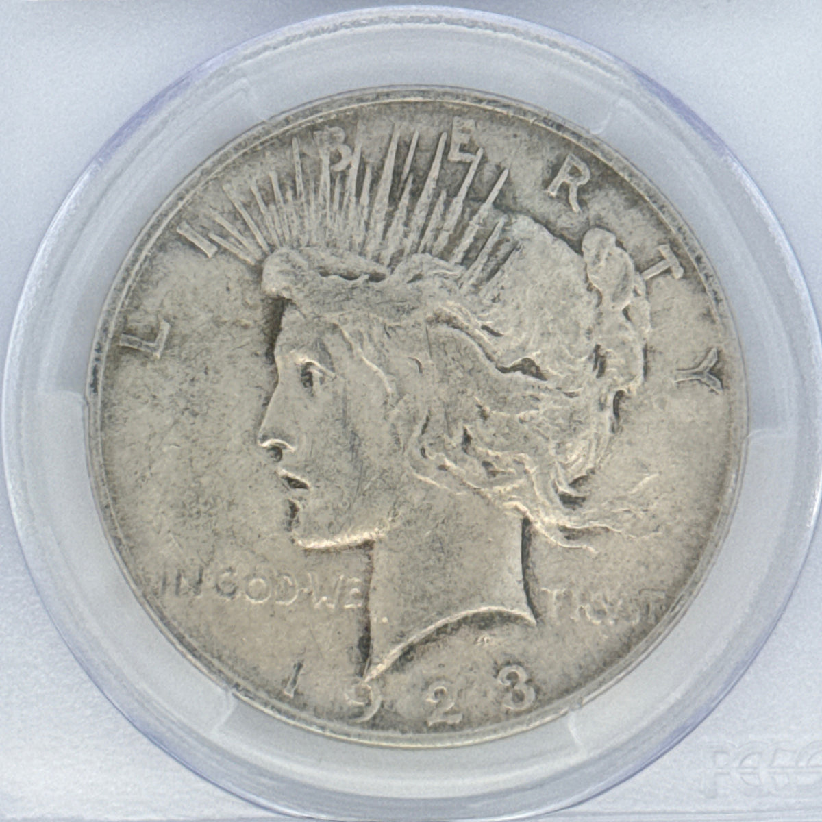 1923-D Peace Silver Dollar XF40 PCGS Graded
