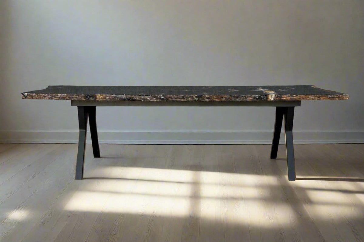 Kalifano Petrified Wood Petrified Wood Dining Table Specimen 109" / 757 lbs PWT130000.003