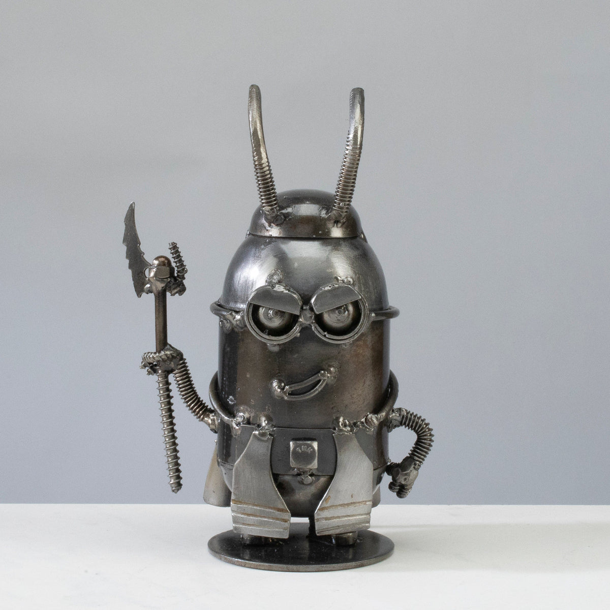 Kalifano Recycled Metal Art Minion Loki Inspired Recycled Metal Sculpture RMS-250ML-N