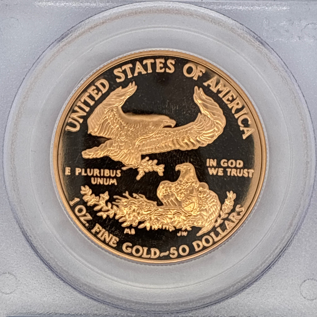 1999-W $50 American Gold Eagle PR69DCAM PCGS Graded