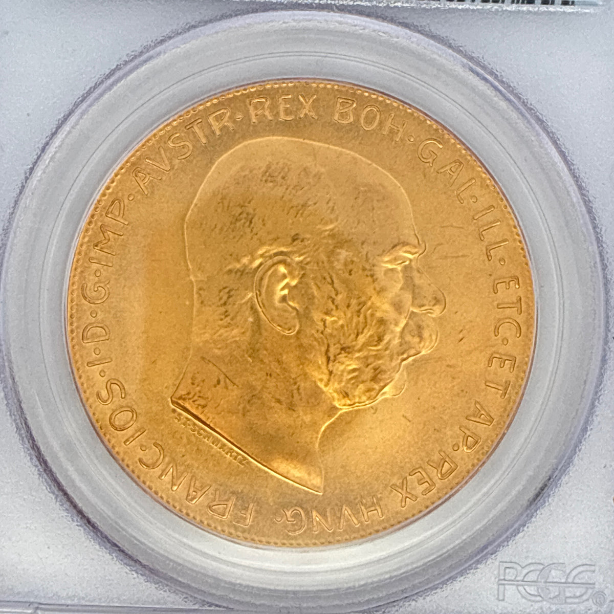 1915 100 Corona Austria  Restrike MS64 PCGS Graded