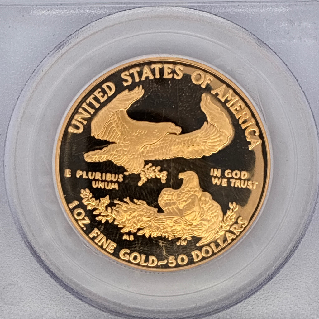 1988-W $50 American Gold Eagle PR69DCAM PCGS Graded