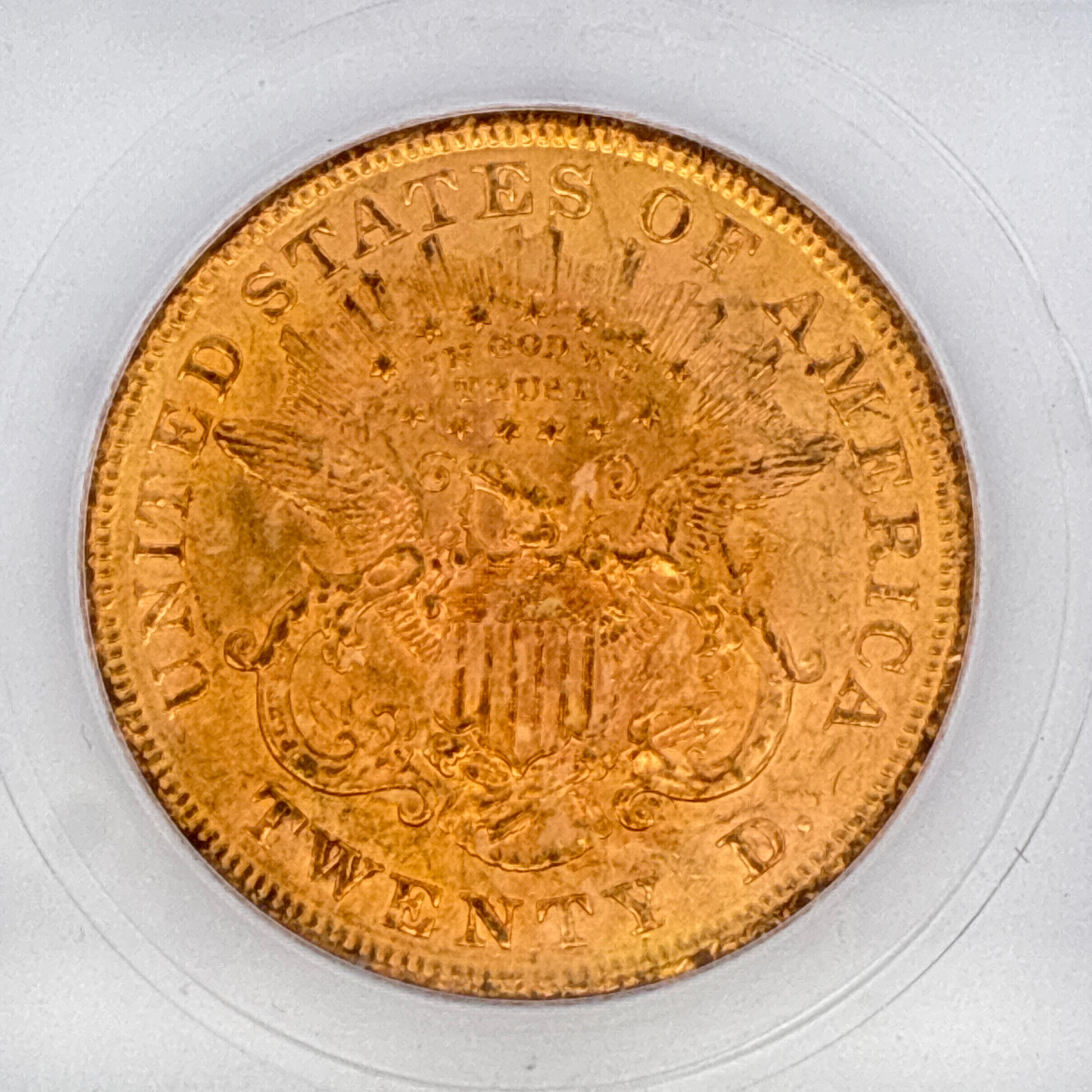 1873 $20 Liberty Head Double Eagle MS61 ICG Graded