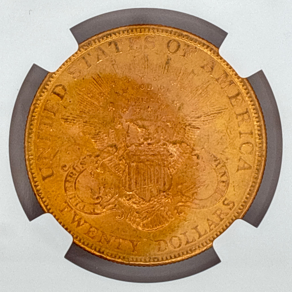 1895 $20 Liberty Head Double Eagle MS63 NGC Graded