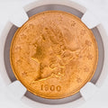 1900 $20 Liberty Head Double Eagle MS63 NGC Graded