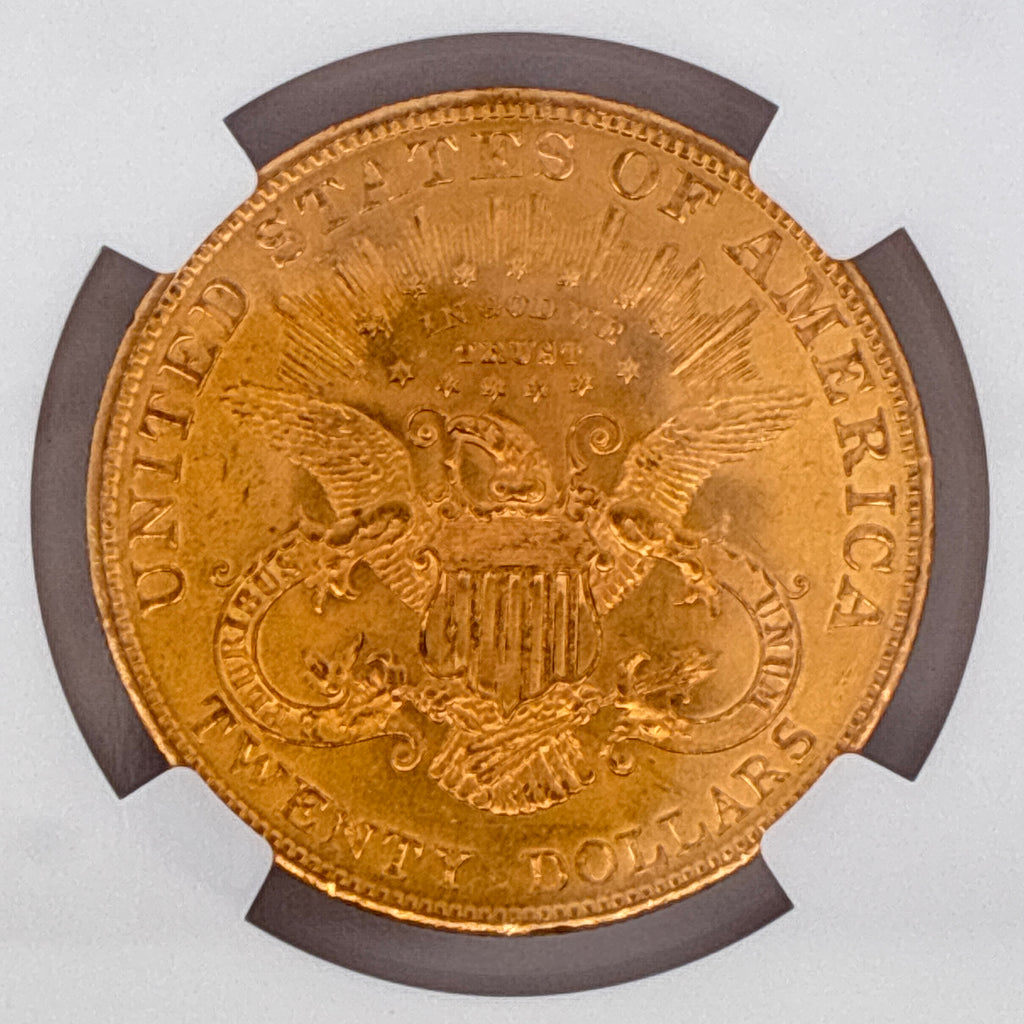 1904 $20 Liberty Head Double Eagle MS62 NGC Graded