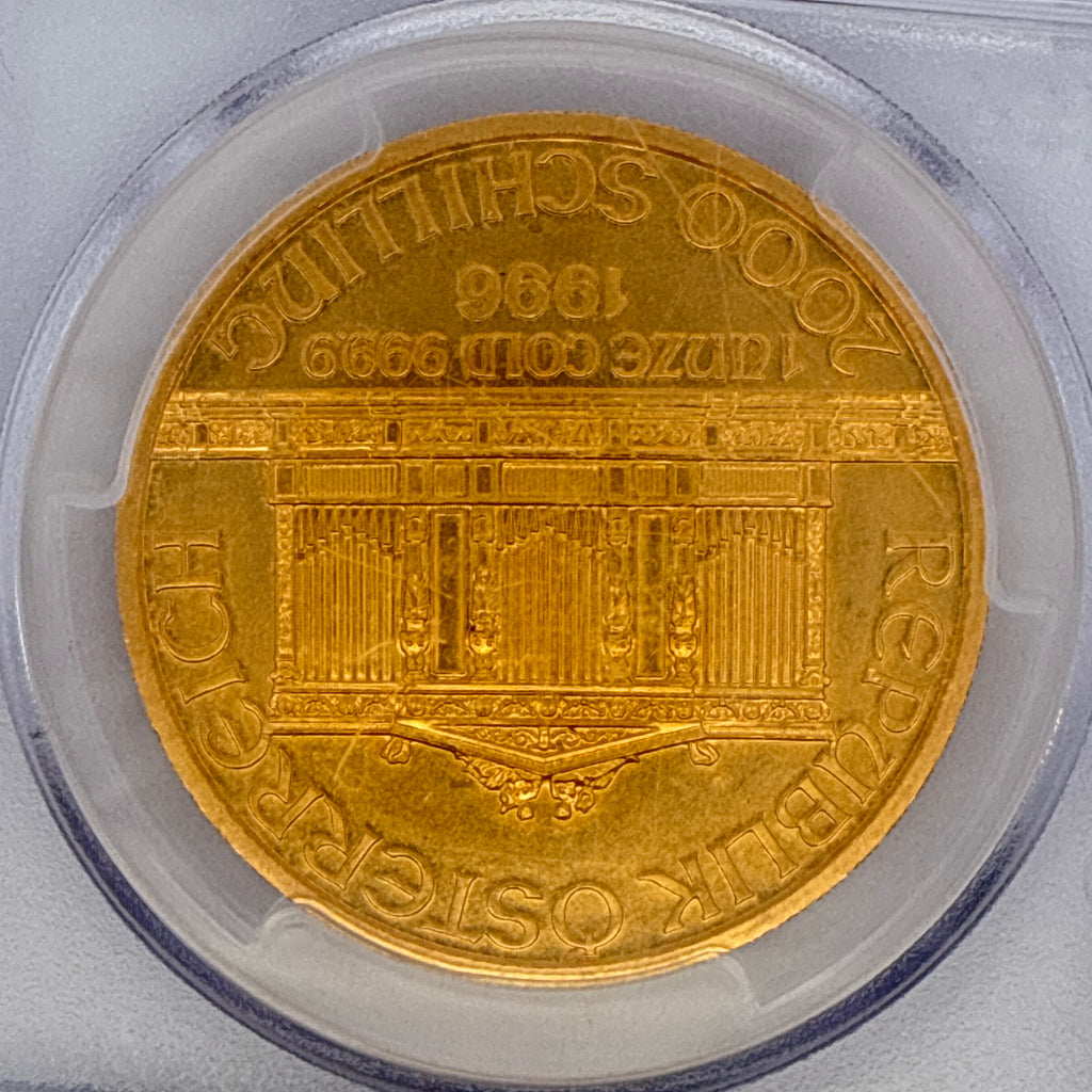 1996 2000 Schilling Austria Vienna Phil MS64 PCGS Graded
