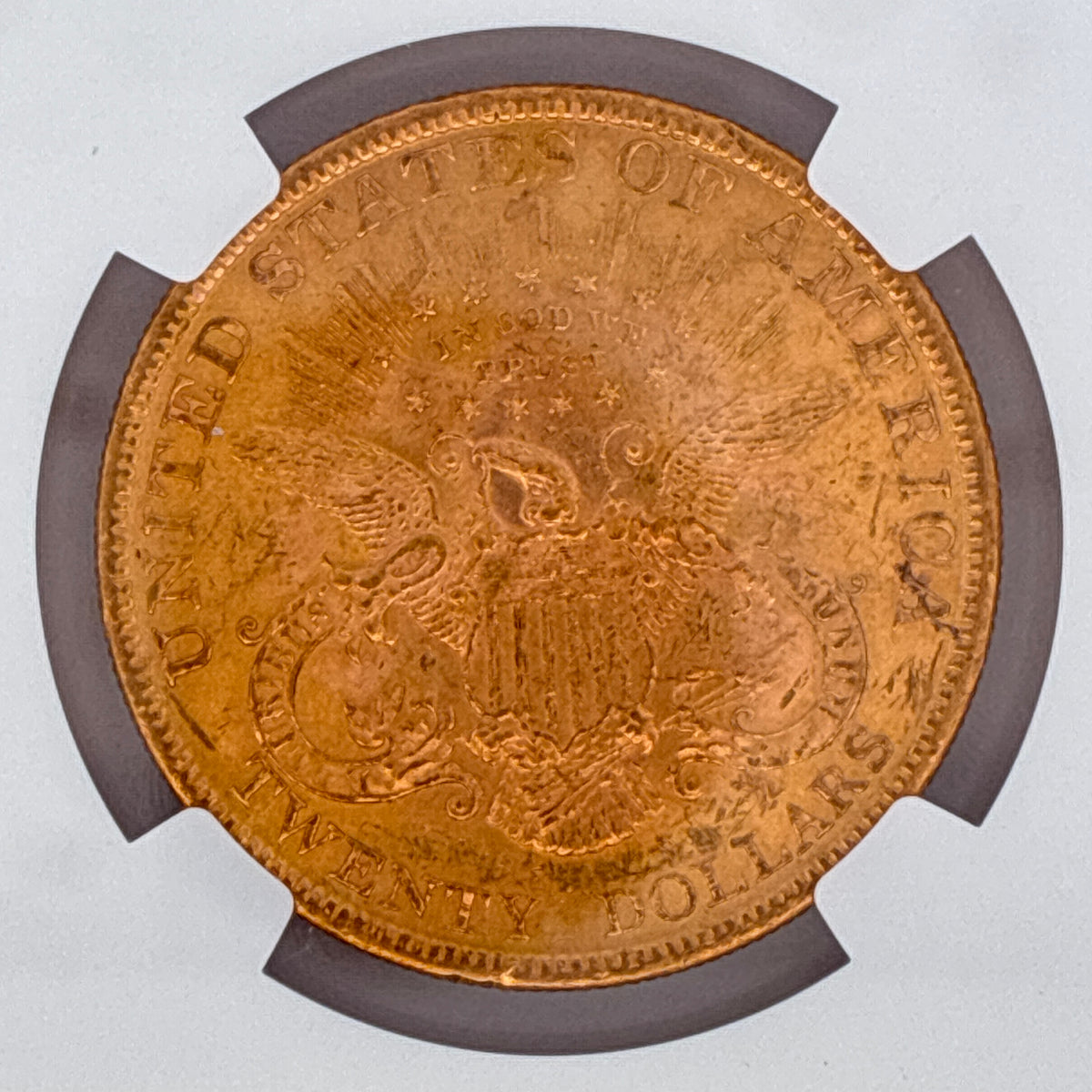 1896 $20 Liberty Head Double Eagle MS62 NGC Graded