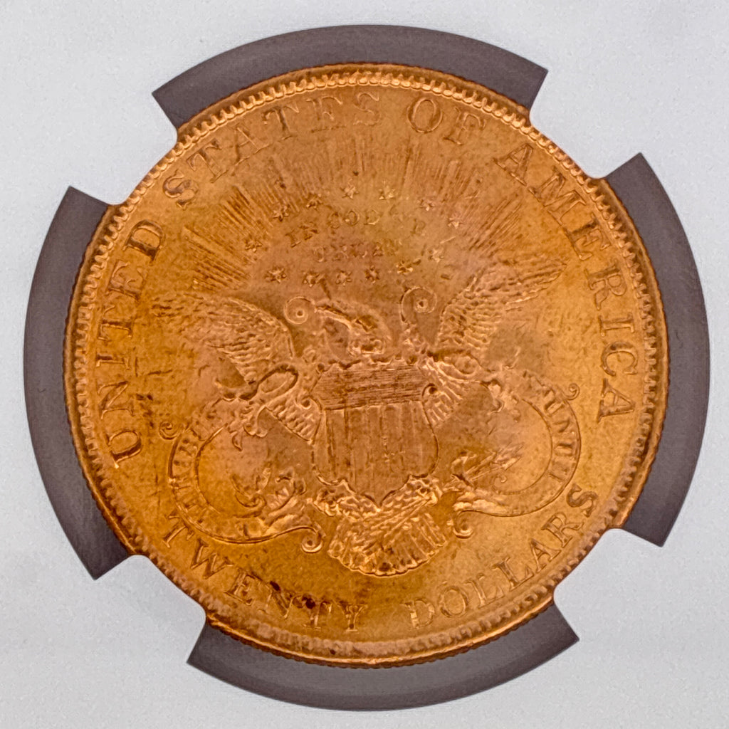 1900 $20 Liberty Head Double Eagle MS62 NGC Graded