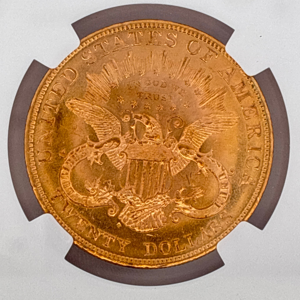 1904 $20 Liberty Head Double Eagle MS62 NGC Graded