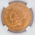 1892-S $20 Liberty Head Double Eagle MS61 NGC Graded