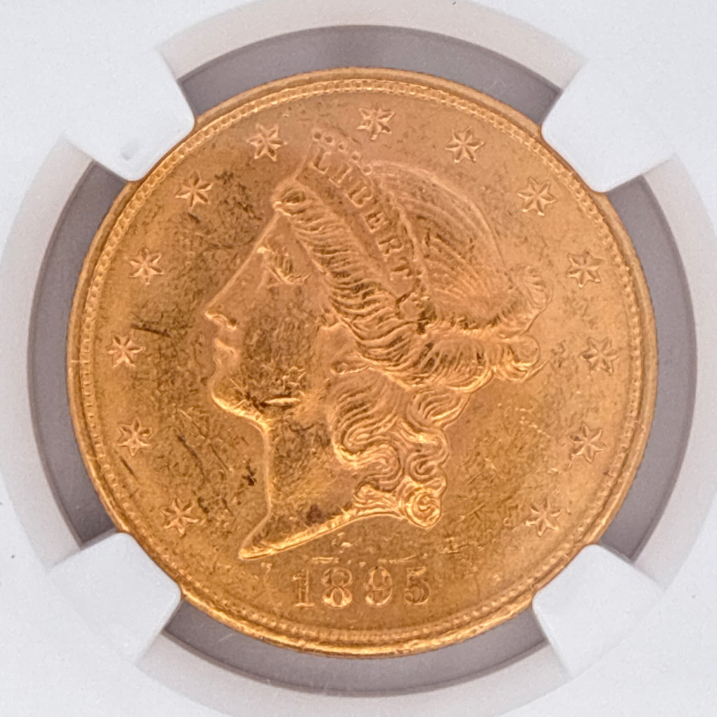 1895 $20 Liberty Head Double Eagle MS61 NGC Graded