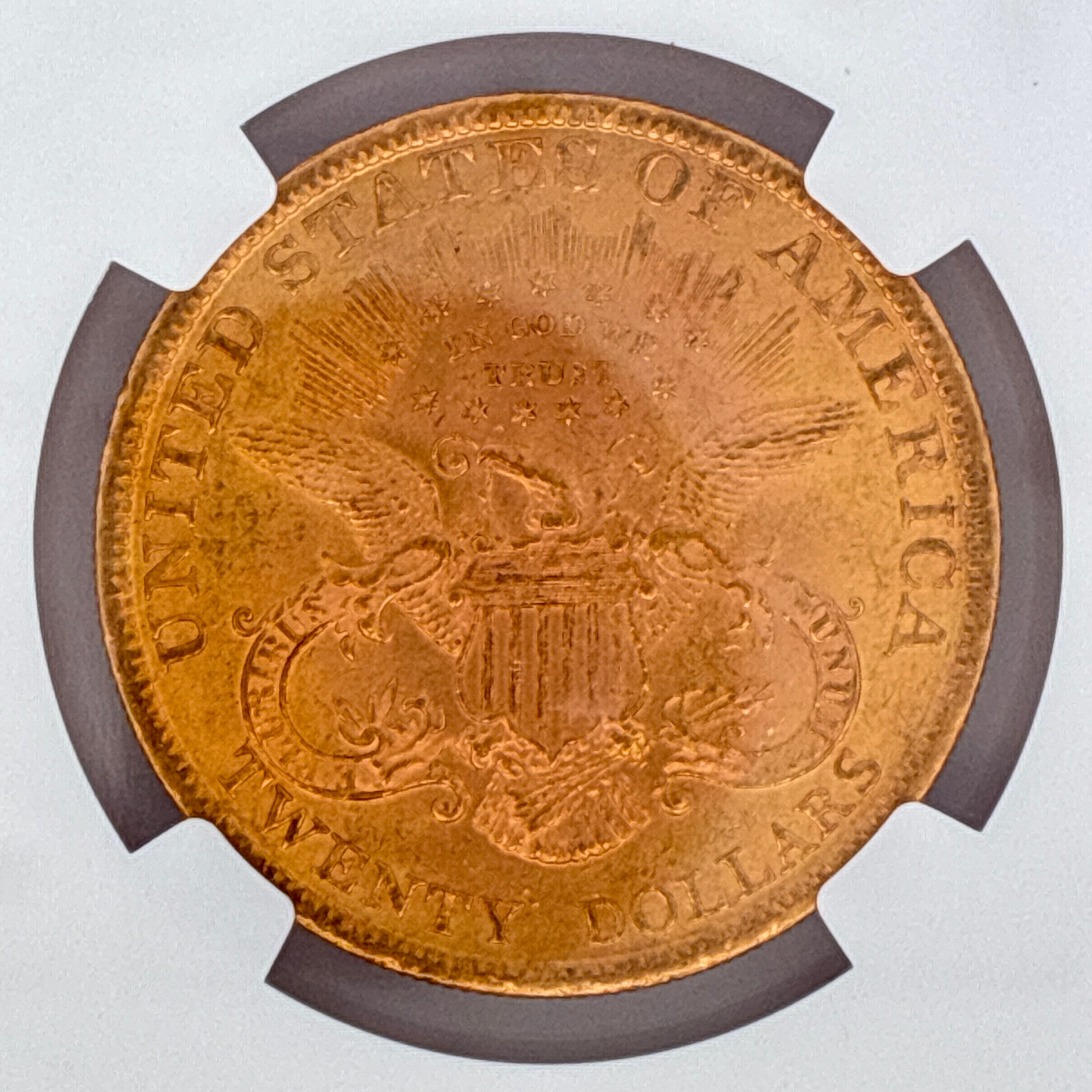 1896 $20 Liberty Head Double Eagle MS61 NGC Graded