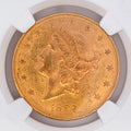 1899-S $20 Liberty Head Double Eagle MS61 NGC Graded