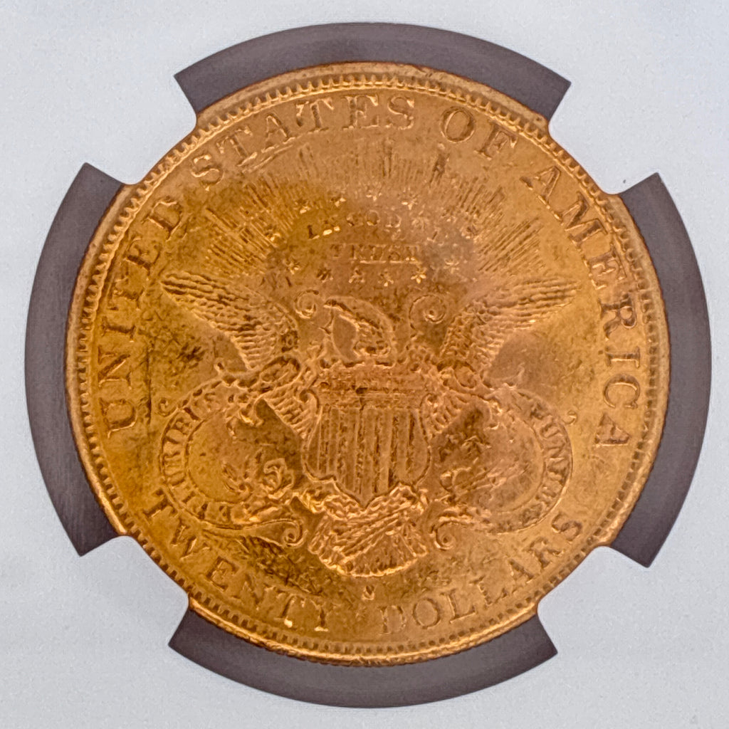 1899-S $20 Liberty Head Double Eagle MS61 NGC Graded
