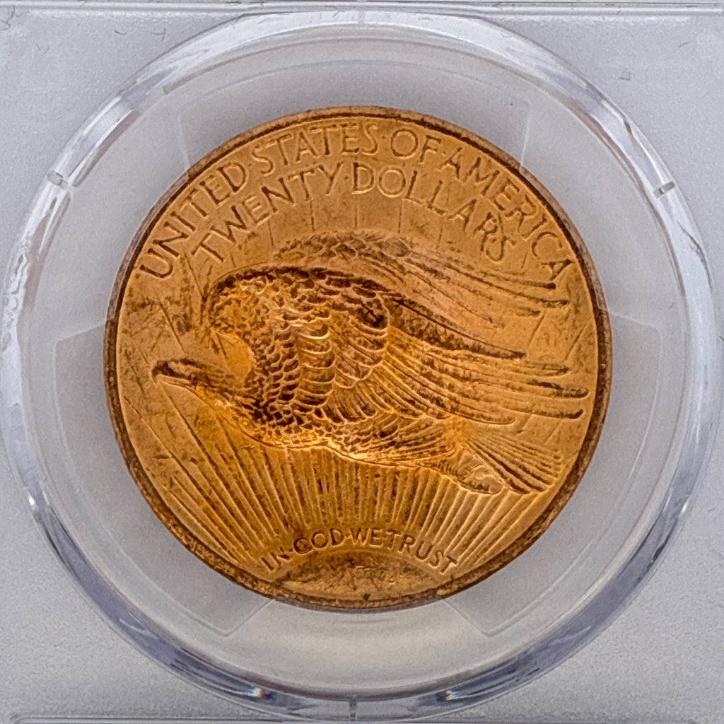 1924 $20 Saint-Gaudens Double Eagle MS64 PCGS Graded