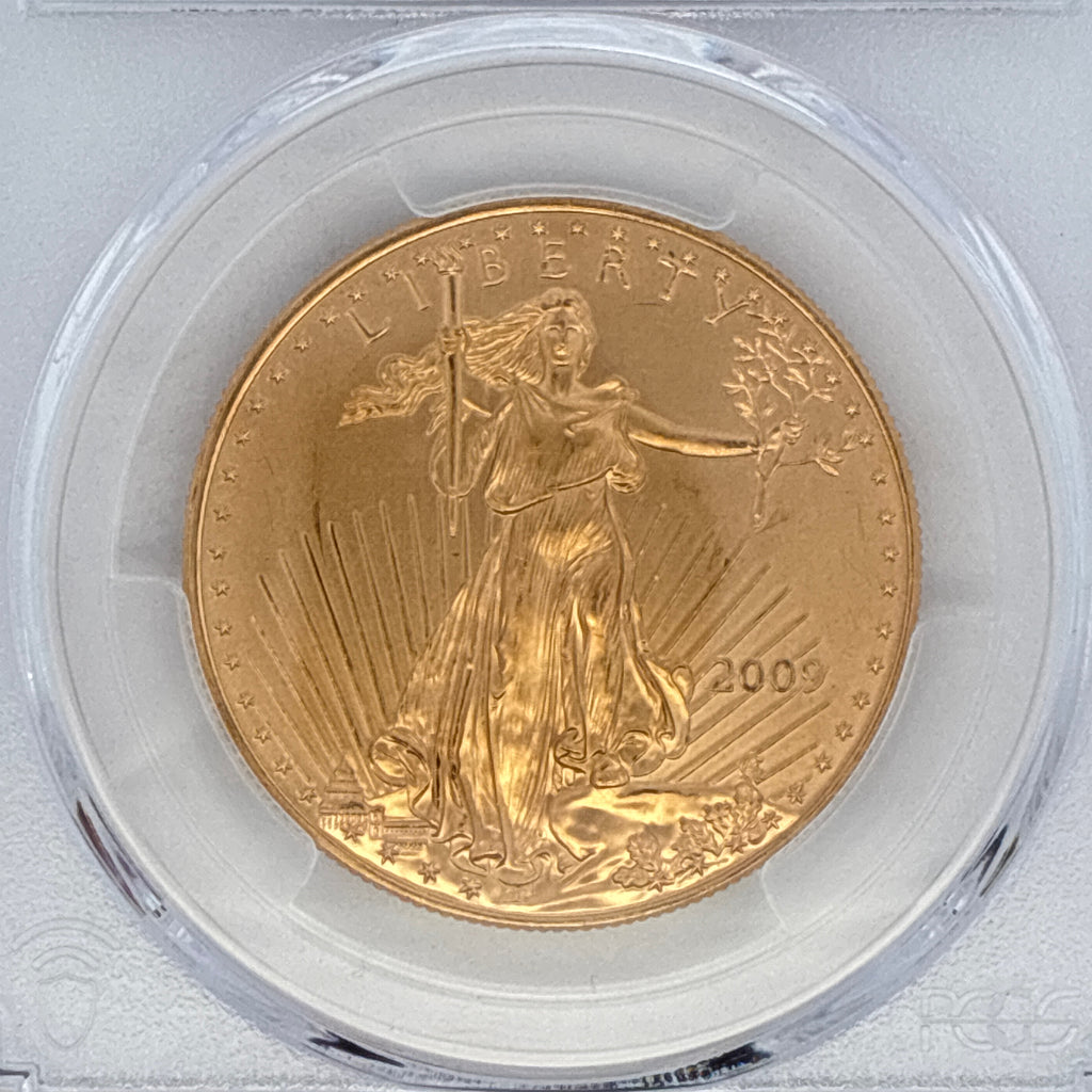 2009 $50 American Gold Eagle MS68 PCGS Graded