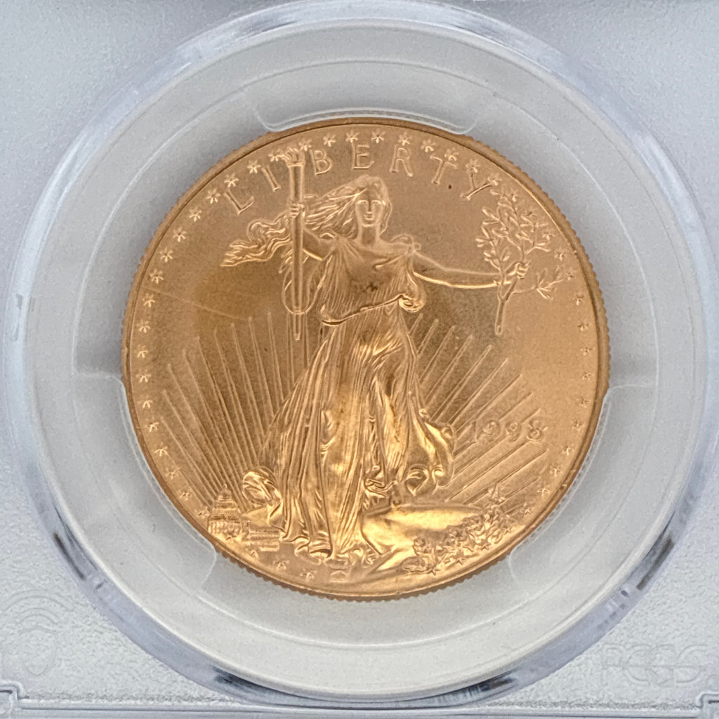 1998 $50 American Gold Eagle MS68 PCGS Graded