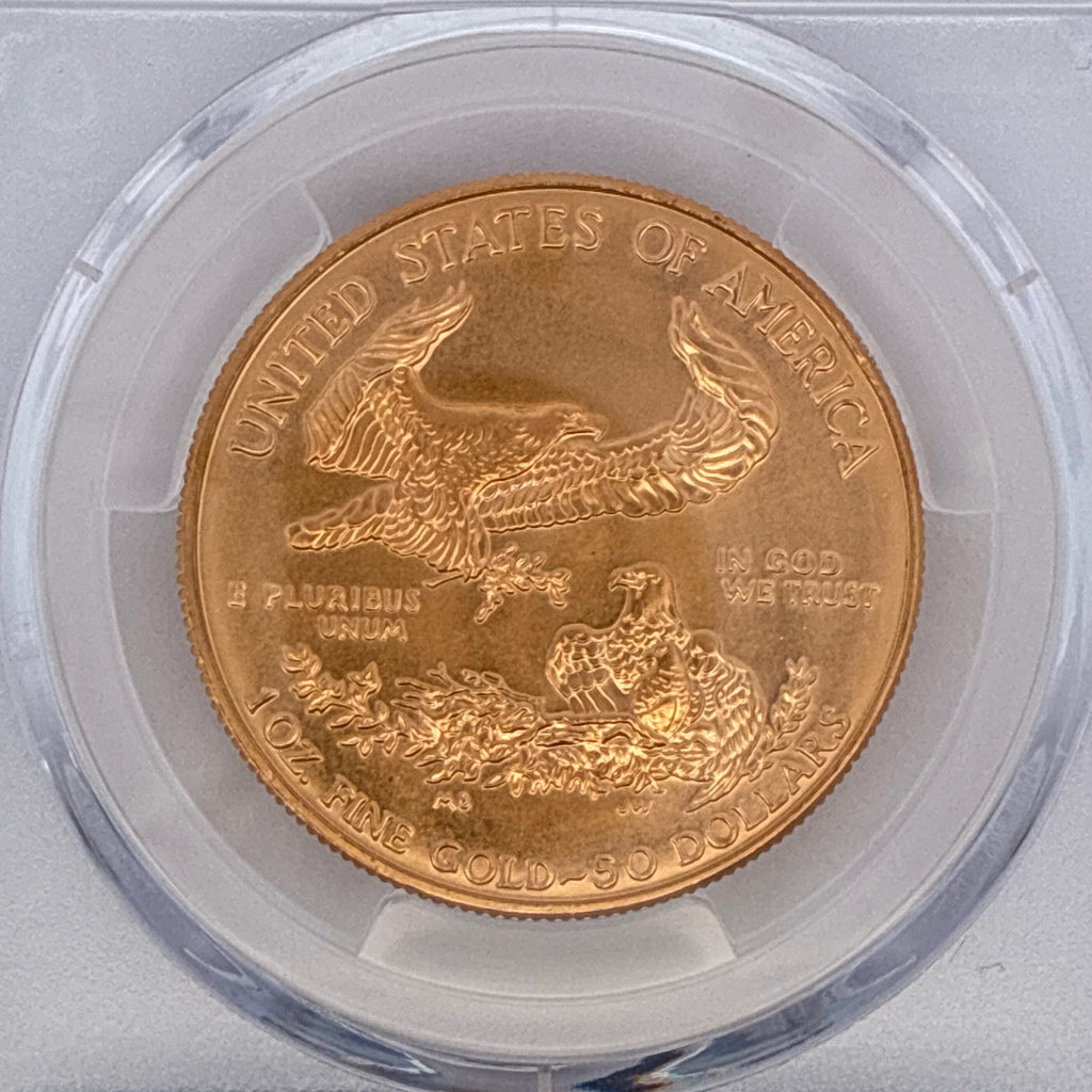 1998 $50 American Gold Eagle MS68 PCGS Graded