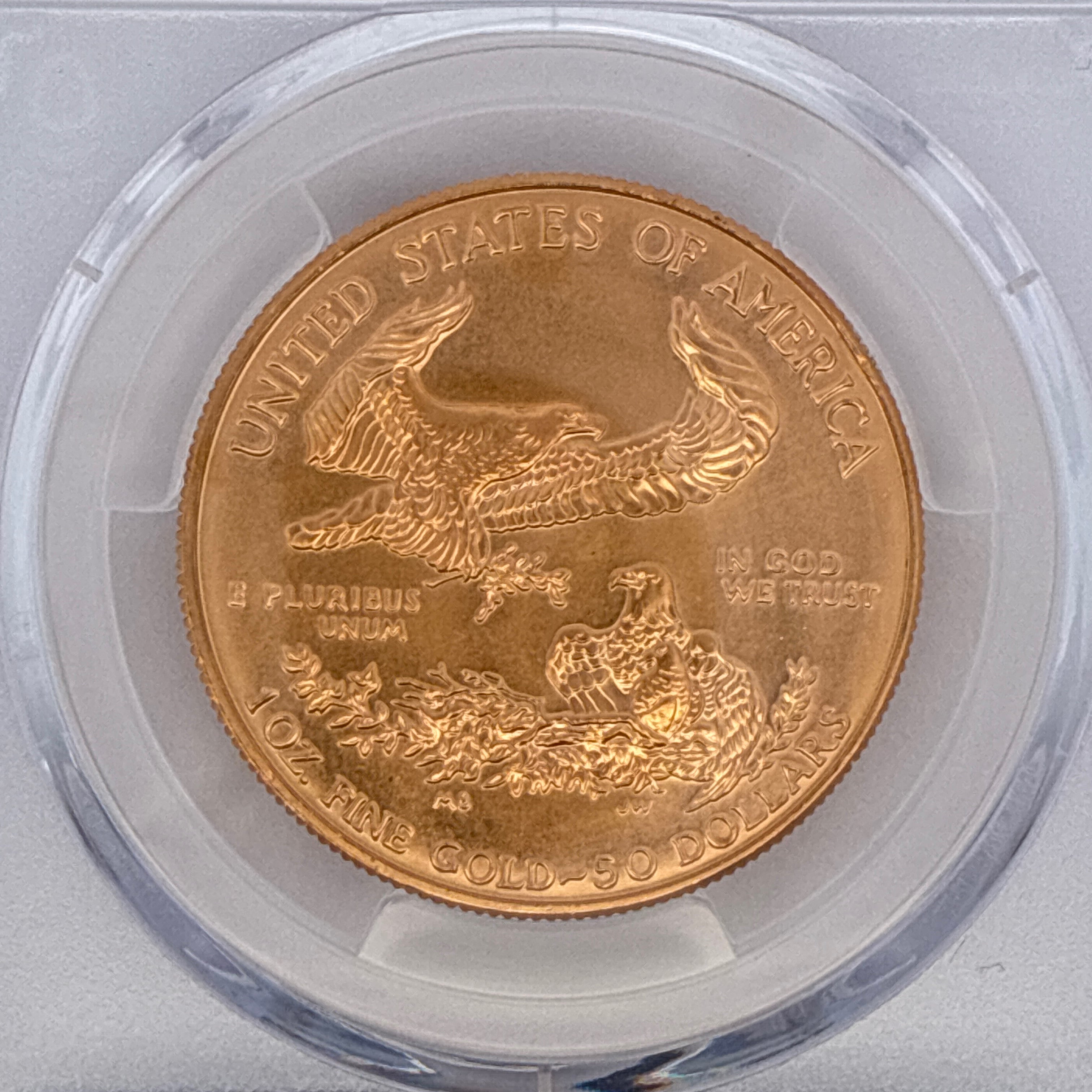 1998 $50 American Gold Eagle MS68 PCGS Graded