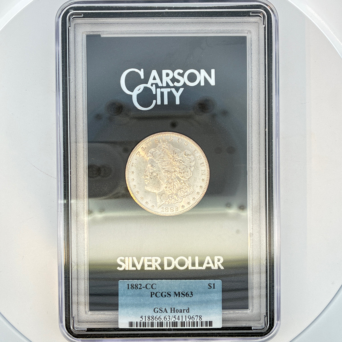 GSA 1882-CC Carson City Morgan Silver Dollar PCGS MS64