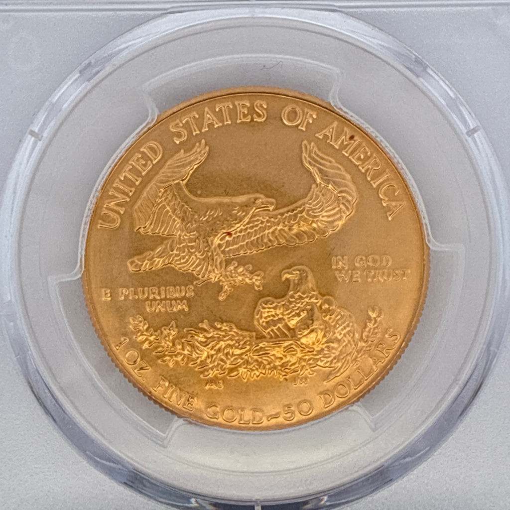 1986 $50 American Gold Eagle MS68 PCGS Graded