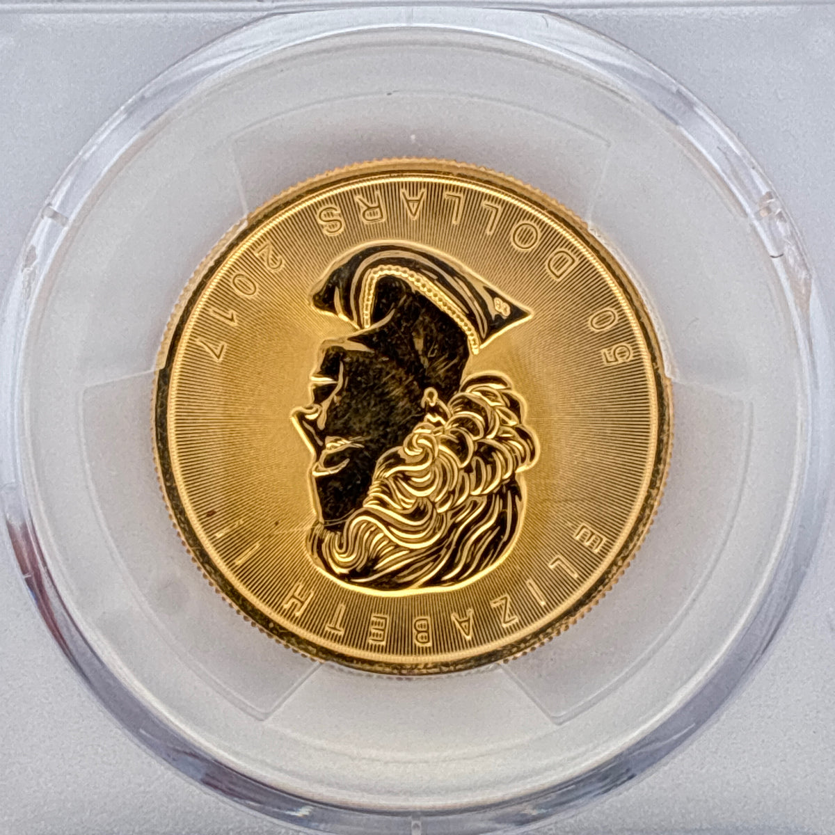 2017 $50 Canadian Gold Maple Leaf MS64 PCGS Graded