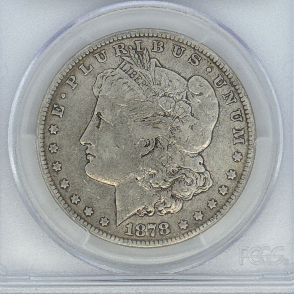1878-S Morgan Silver Dollar VF20 PCGS Graded