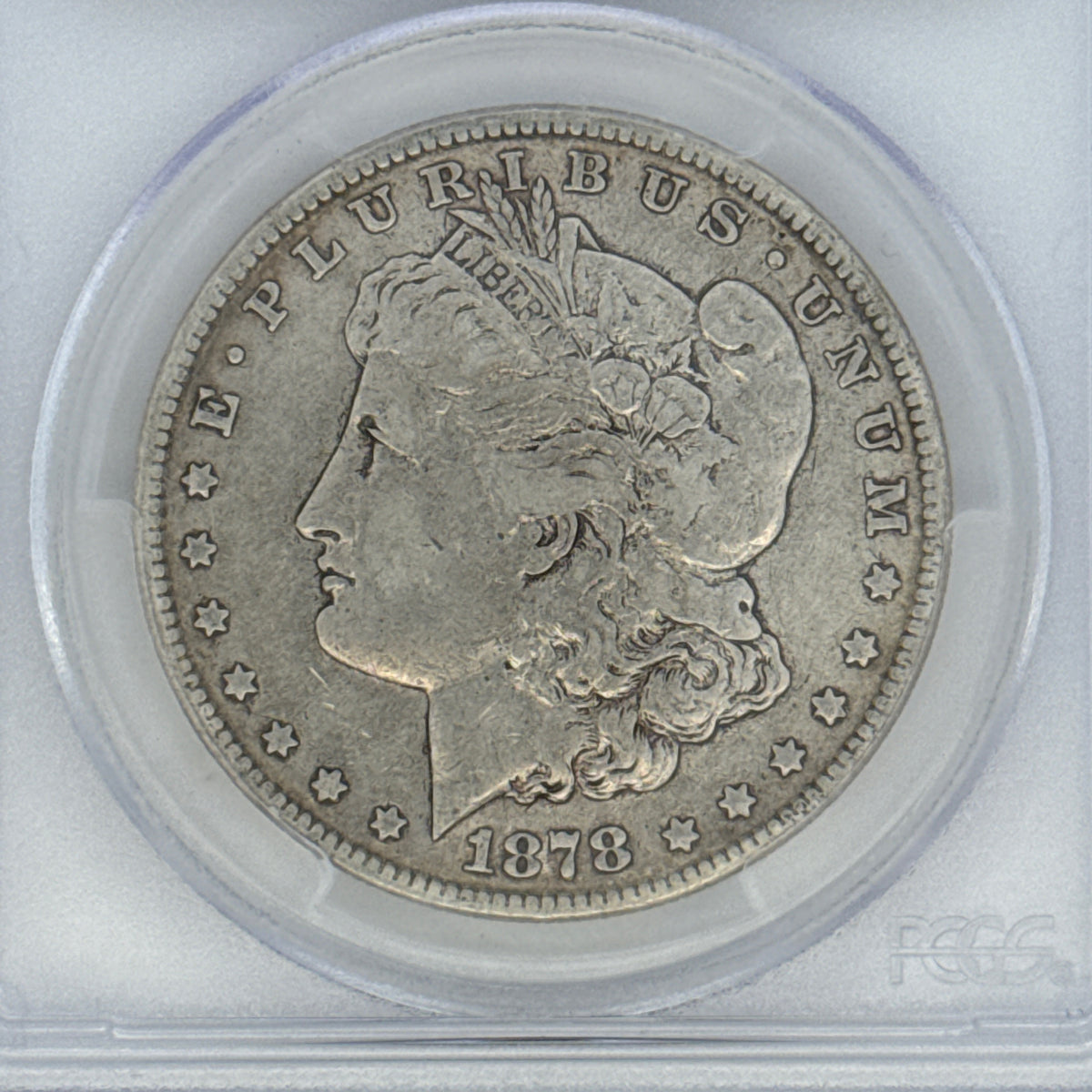 1878-S Morgan Silver Dollar VF20 PCGS Graded