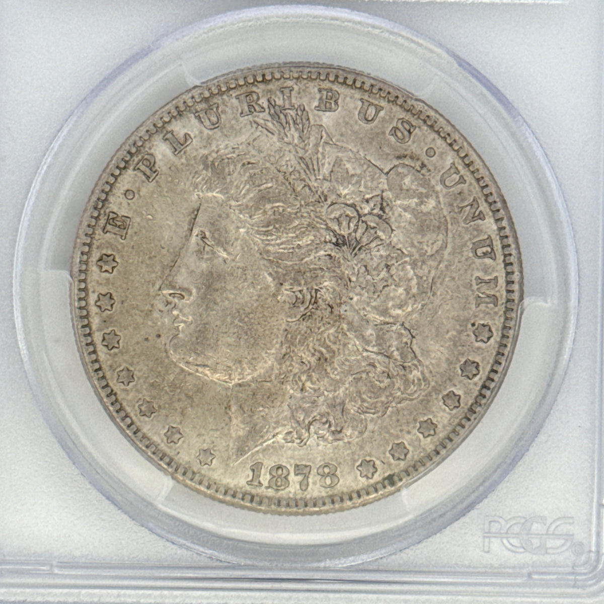 1878-S Morgan Silver Dollar XF45 PCGS Graded