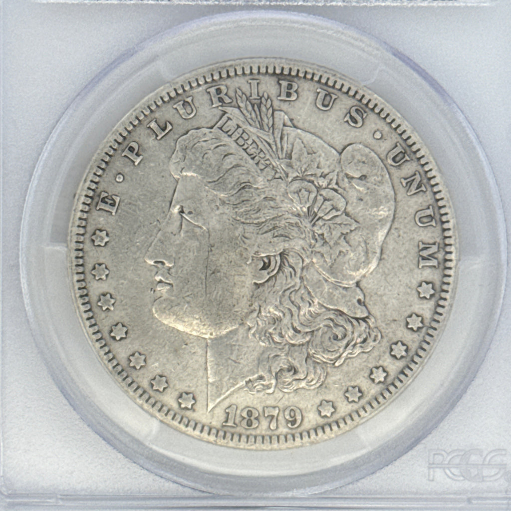 1879 Morgan Silver Dollar VF30 PCGS Graded