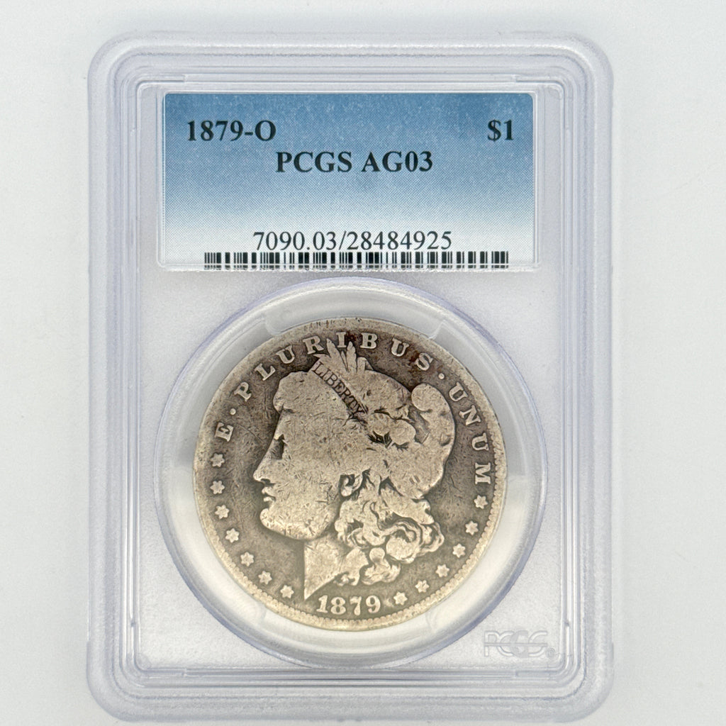 1879-S Morgan Silver Dollar AG3 PCGS Graded