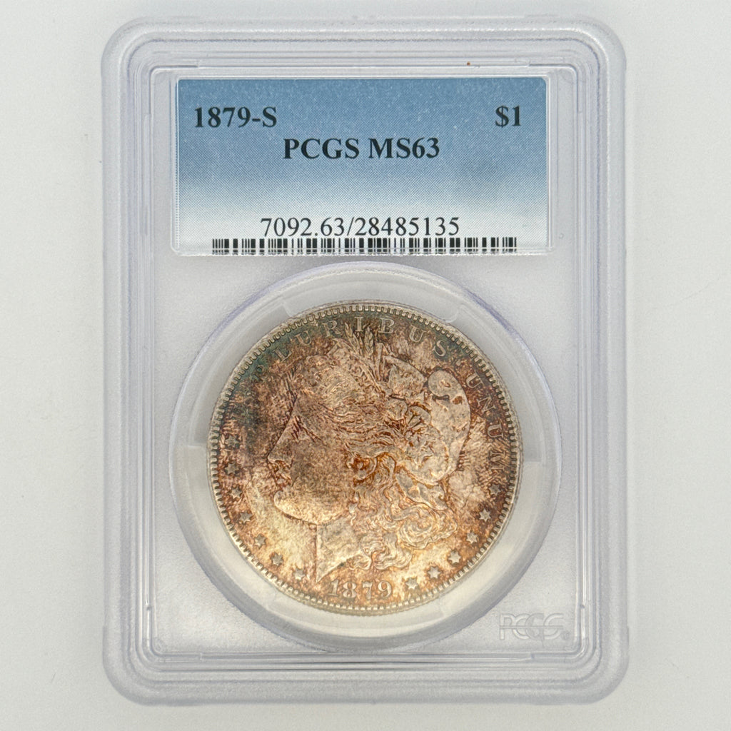 1879-O Morgan Silver Dollar MS63 PCGS Graded