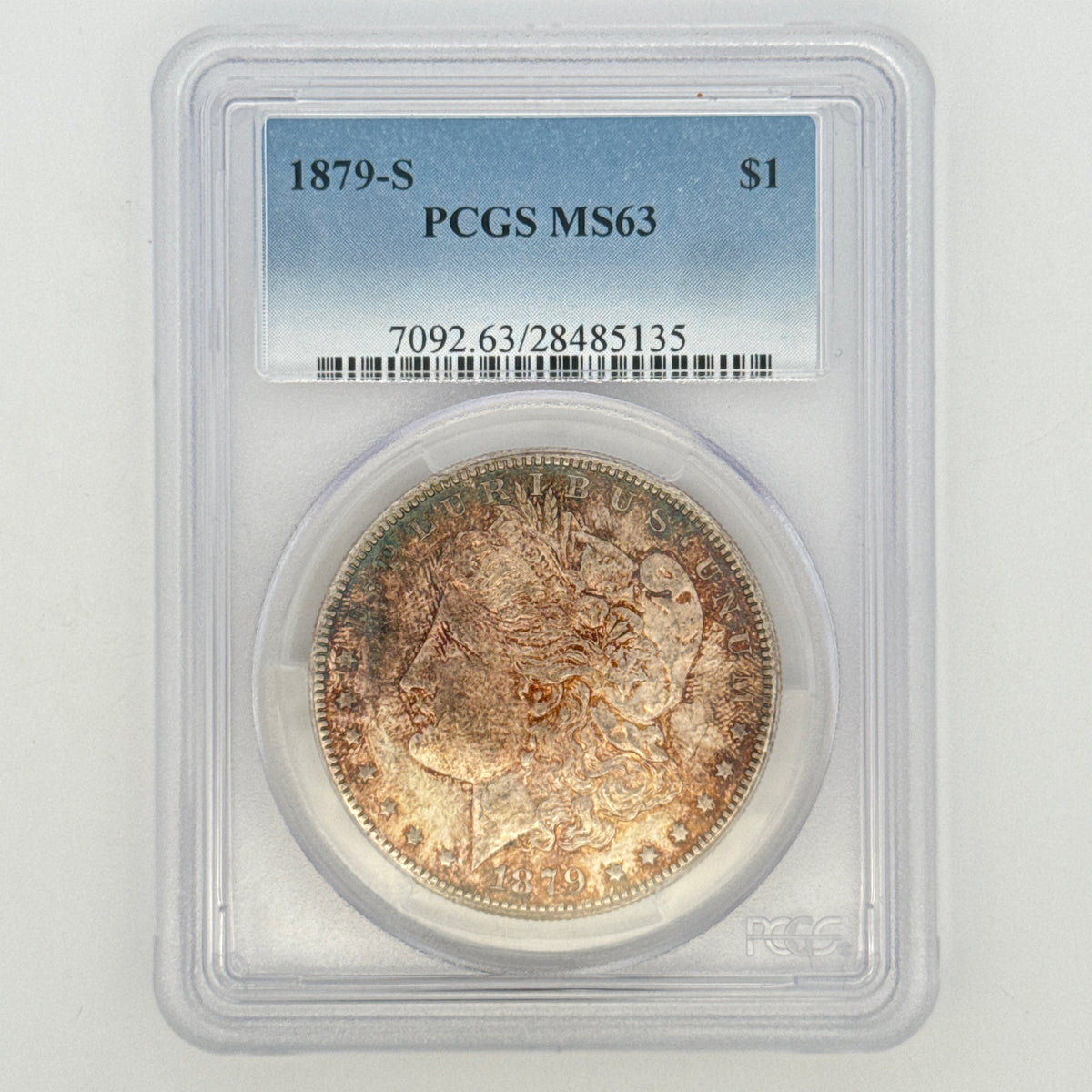 1879-O Morgan Silver Dollar MS63 PCGS Graded