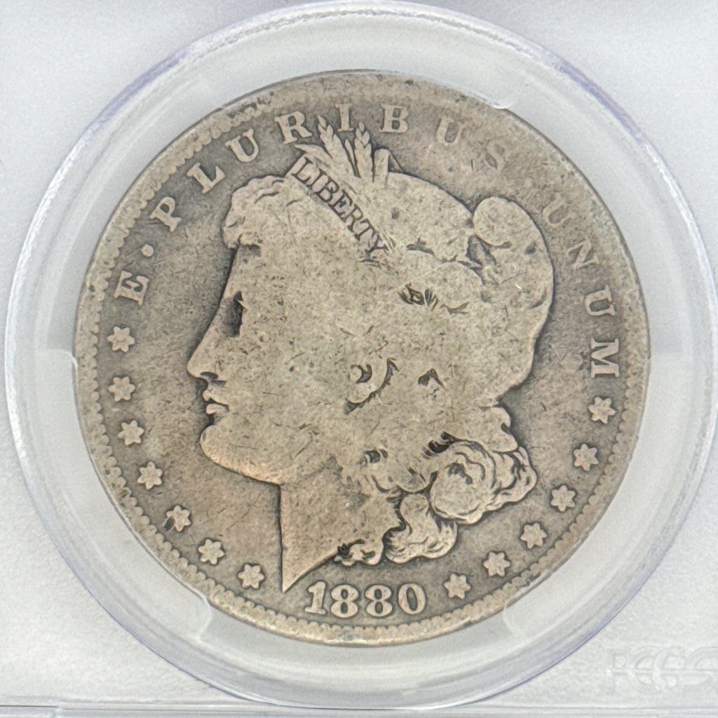 1880 Morgan Silver Dollar G4 PCGS Graded