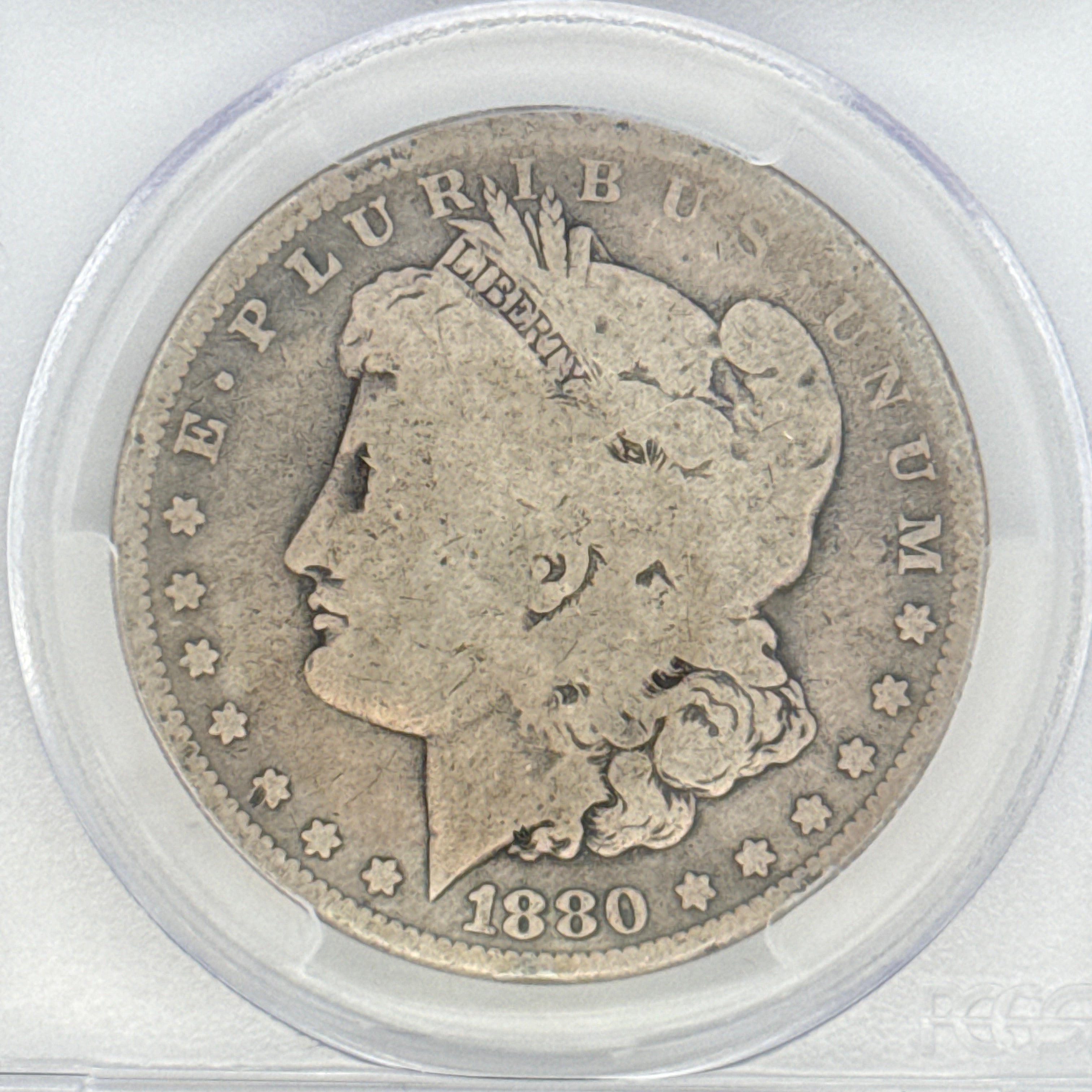 1880 Morgan Silver Dollar G4 PCGS Graded