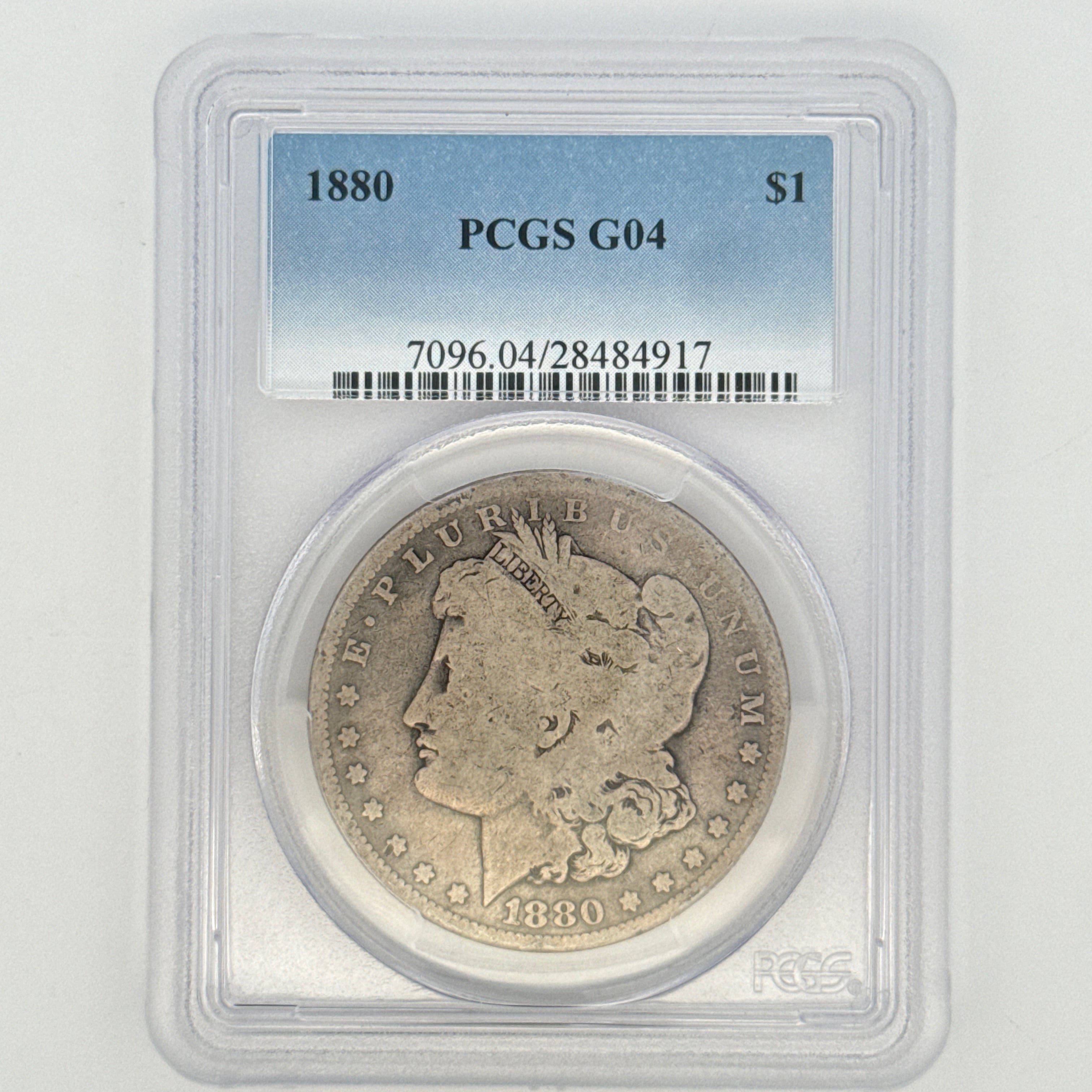 1880 Morgan Silver Dollar G4 PCGS Graded