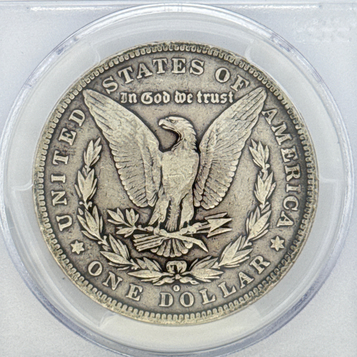 1880-O Morgan Silver Dollar F12 PCGS Graded