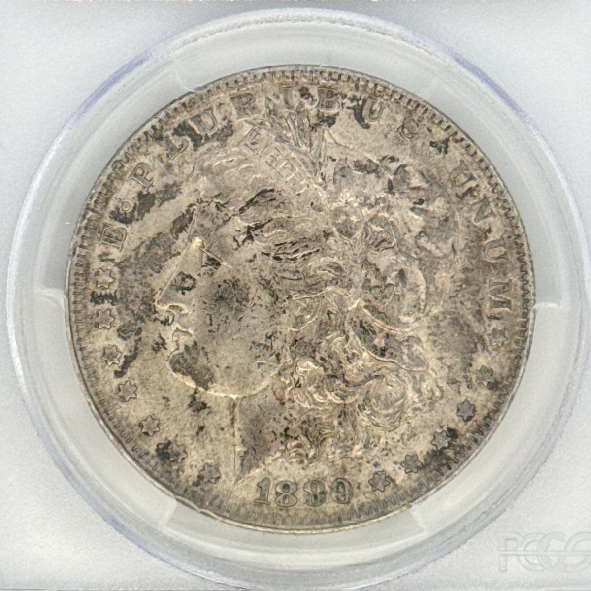 1880-O Morgan Silver Dollar AU53 PCGS Graded